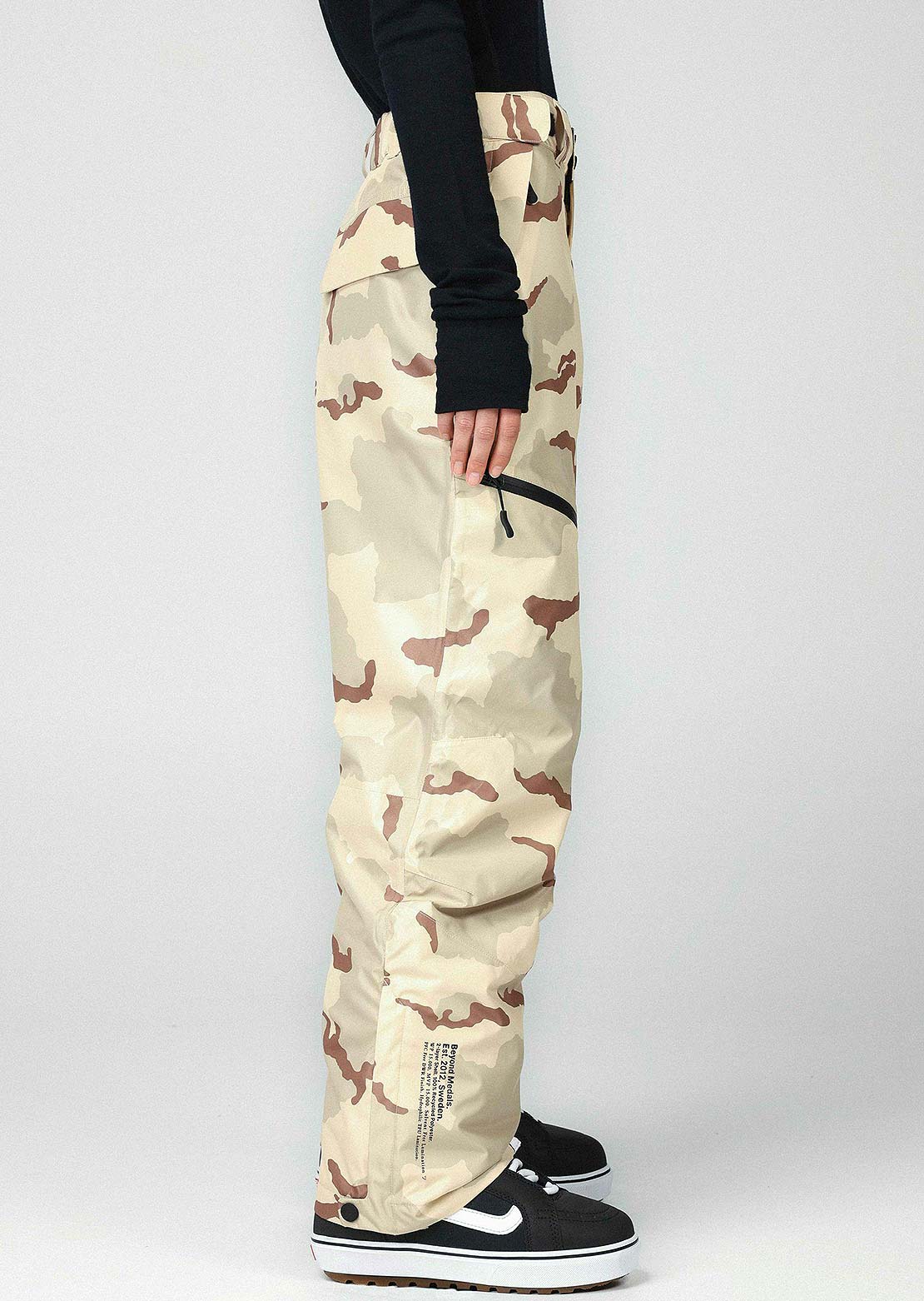 Beyond Medals Unisex Zip 2L Pant Desert Camo