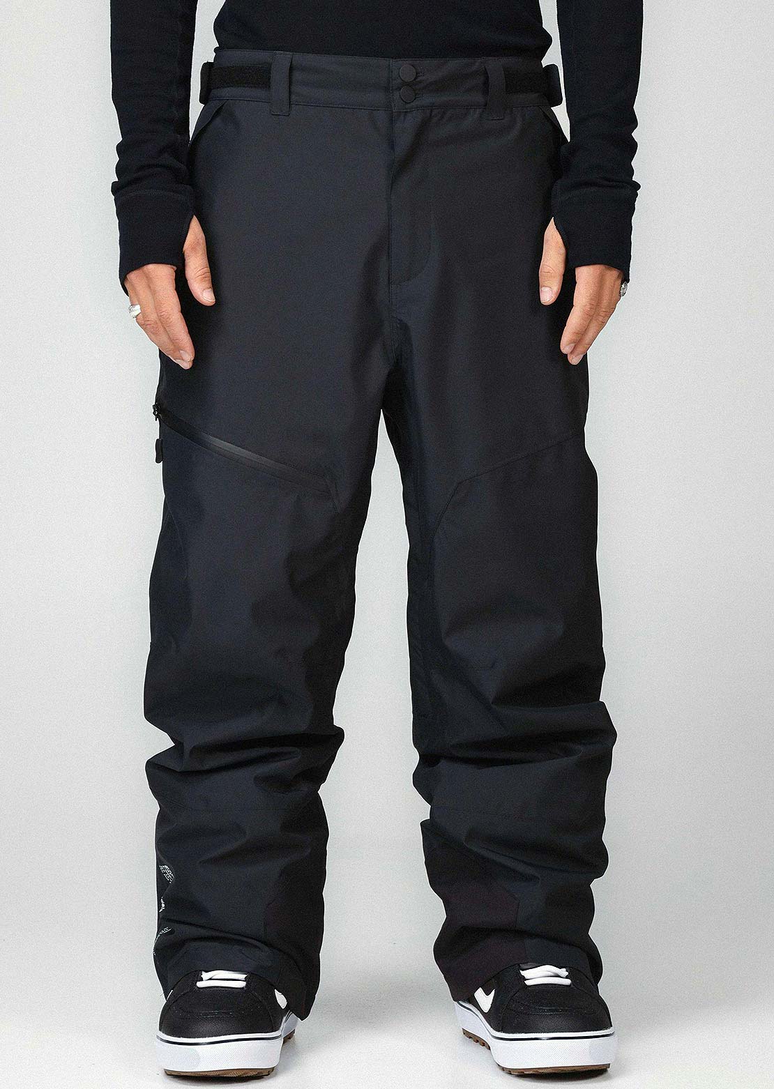 Beyond Medals Unisex Zip 2L Pant Jet Black