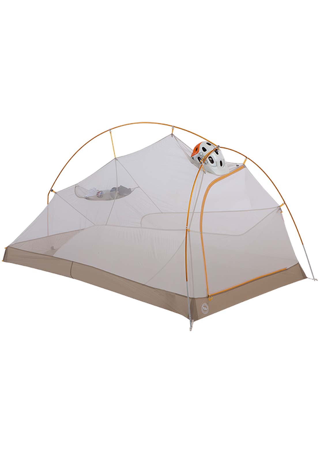 Big Agnes Fly Creek HV UL2 Bikepack Solution Dye Tent Yellow/Greige 