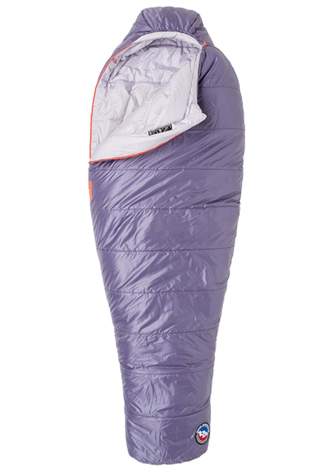 Big Agnes Women&#39;s Anthracite 20 (Fireline Pro Recycled) Ws Regular Sleeping Bag Lavender
