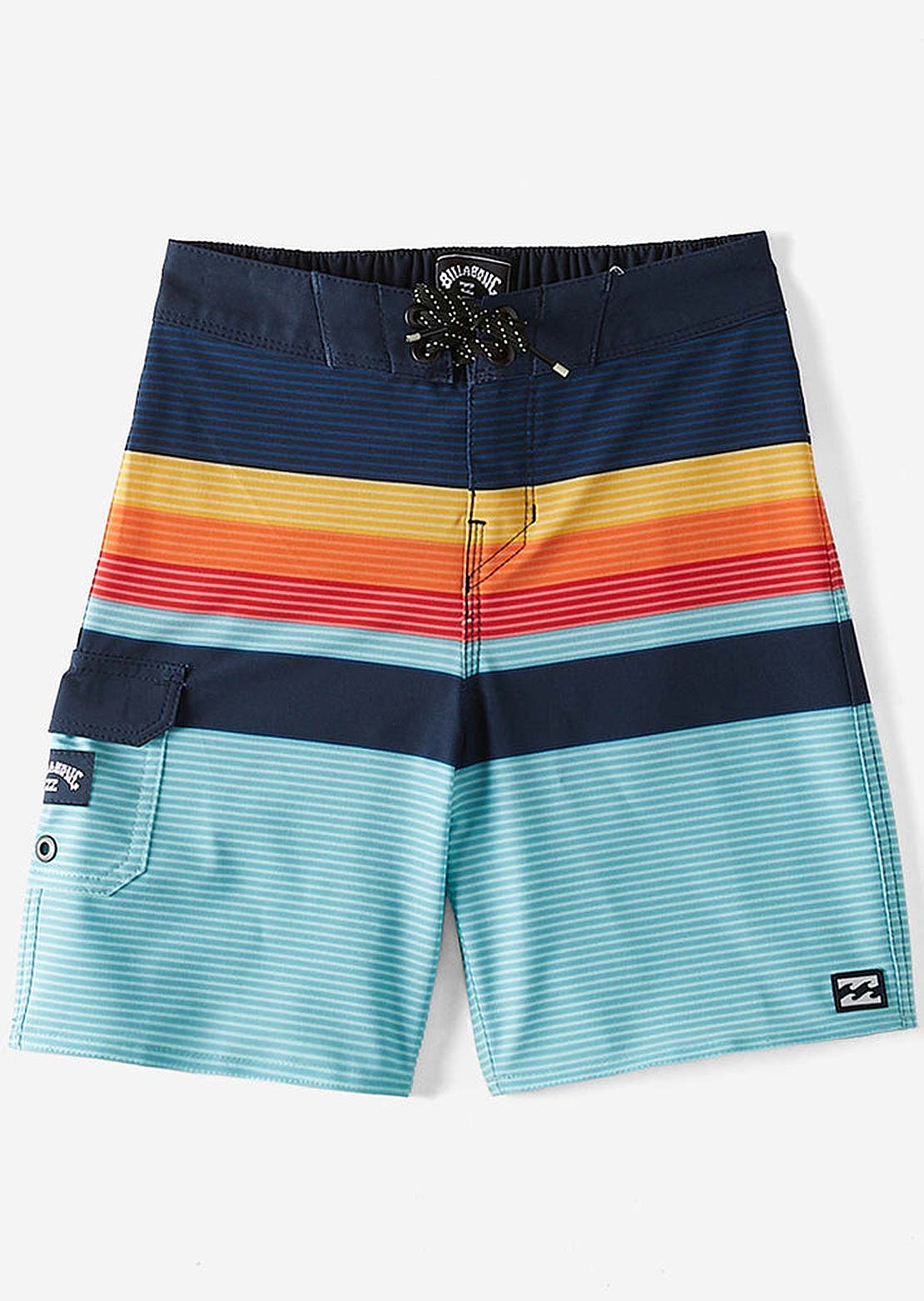 Billabong Junior All Day Stripe Pro Boardshorts Blue
