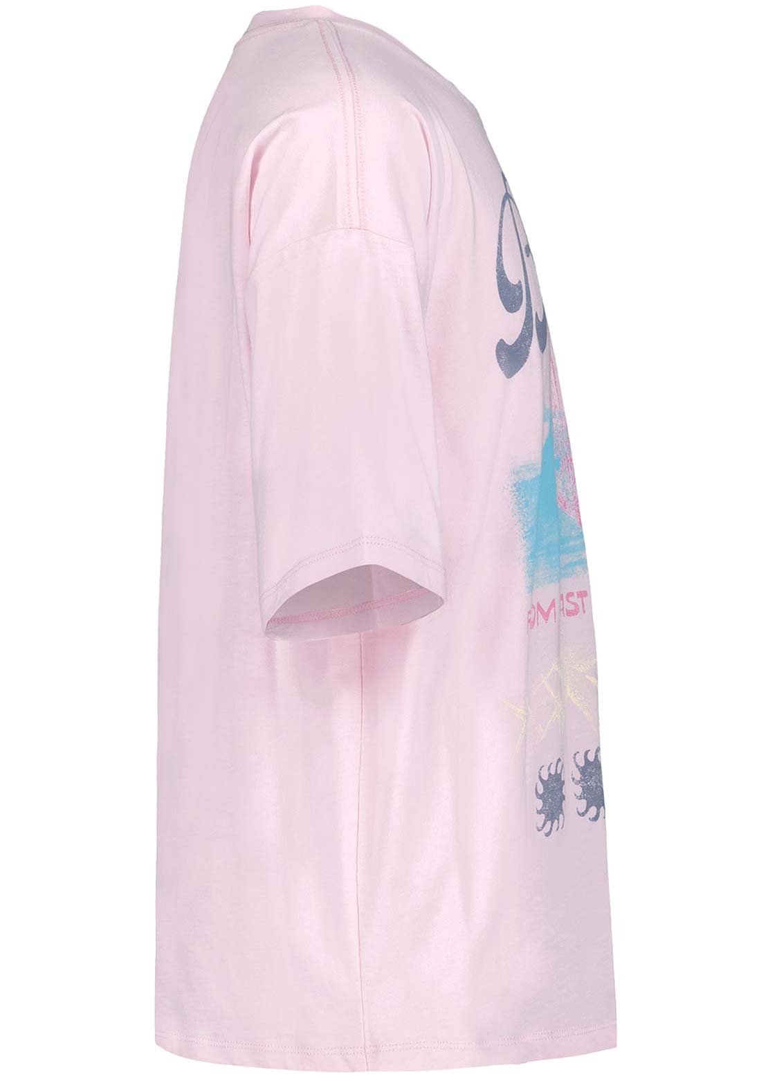 Billabong Junior Coastal Oversized T-Shirt Lilac Snow