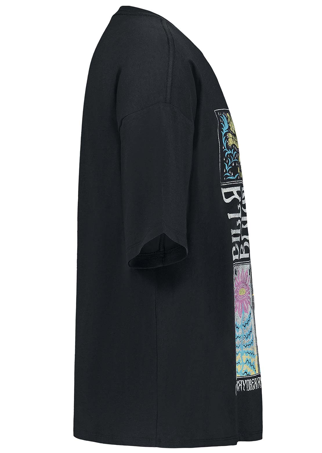 Billabong Junior Daydream Oversized T-Shirt Black Sand