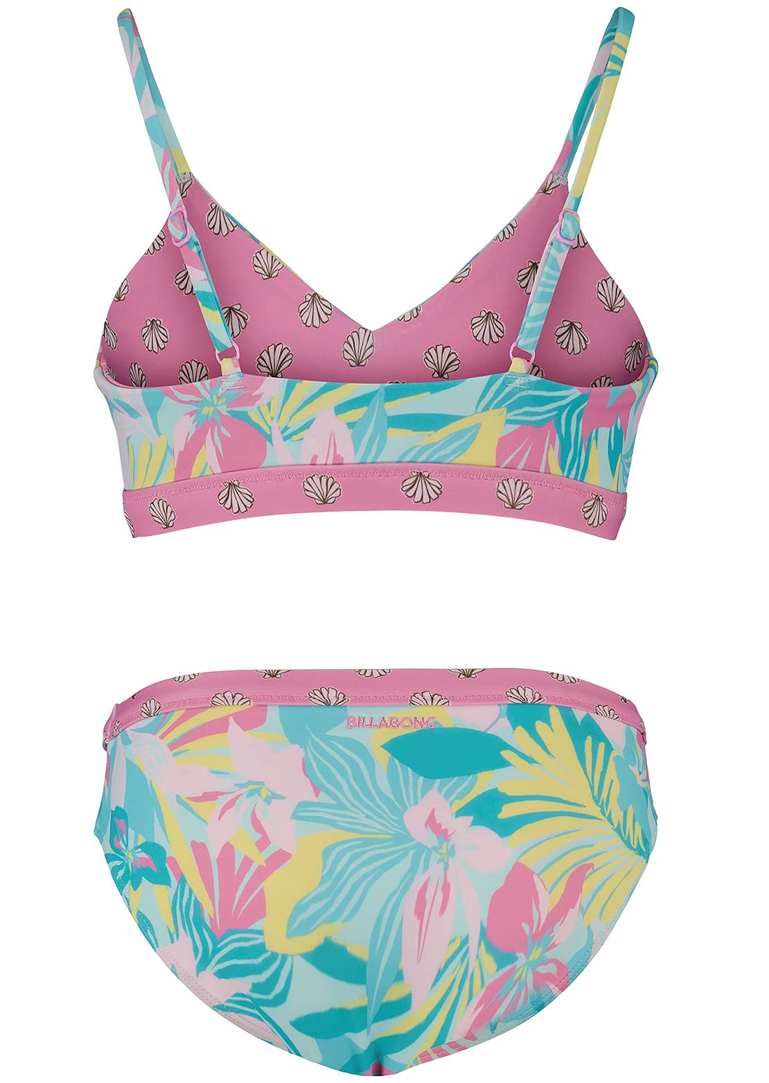 Billabong Junior Des Tropics Rev Bikini Set Mint