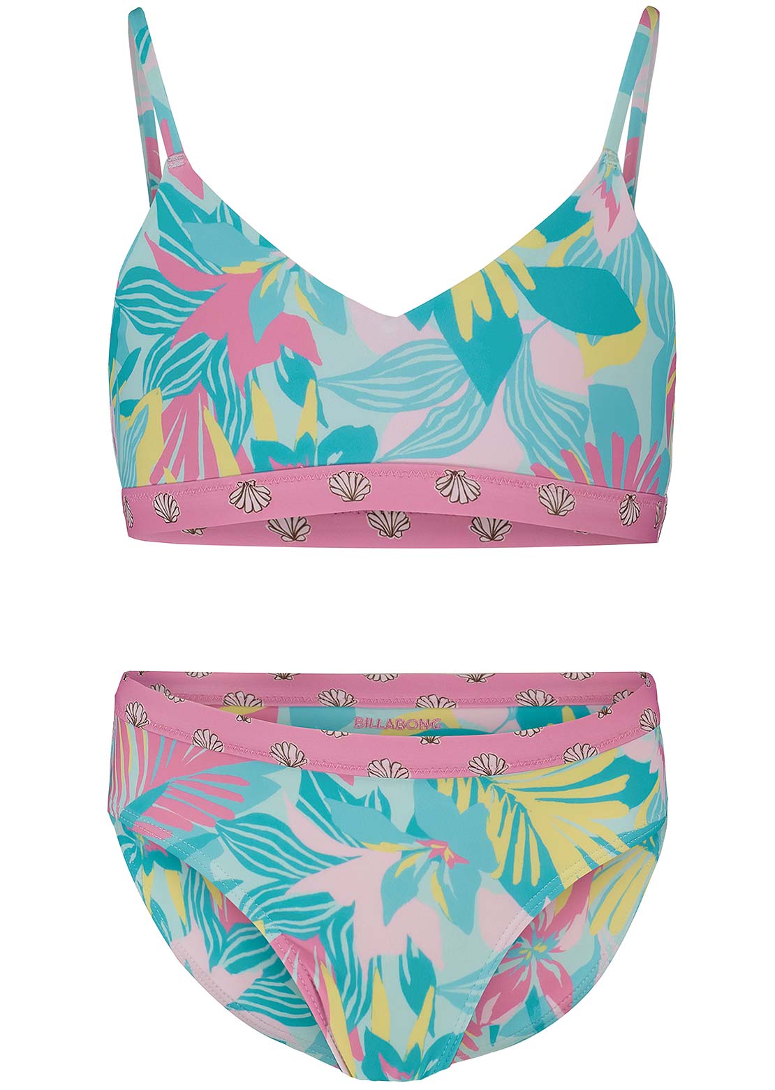 Billabong Junior Des Tropics Rev Bikini Set Mint