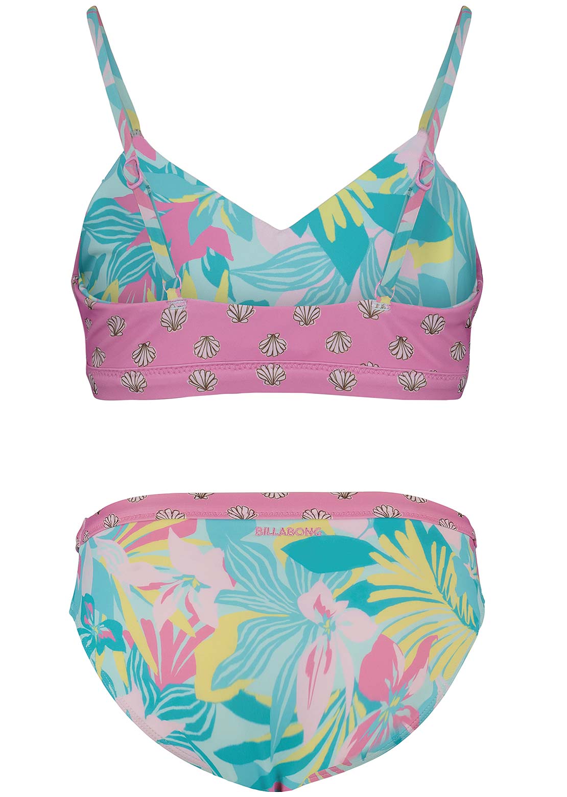 Billabong Junior Des Tropics Rev Bikini Set Mint