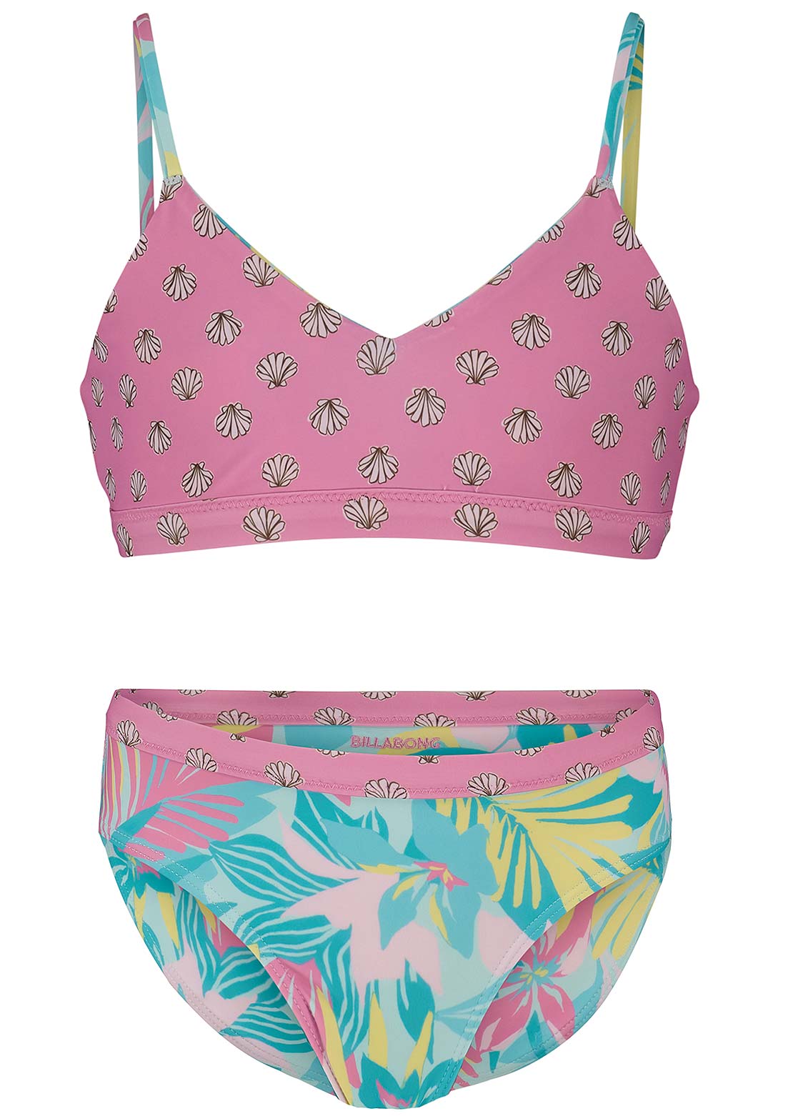 Billabong Junior Des Tropics Rev Bikini Set Mint