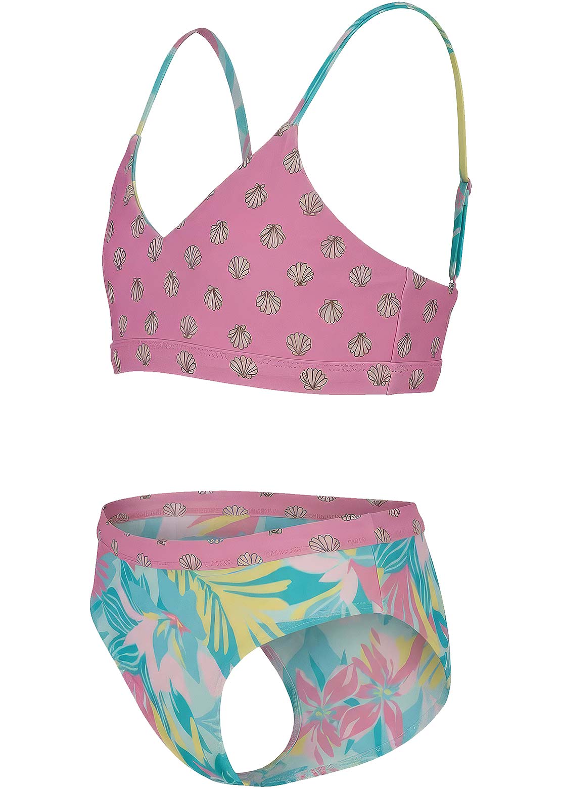 Billabong Junior Des Tropics Rev Bikini Set Mint