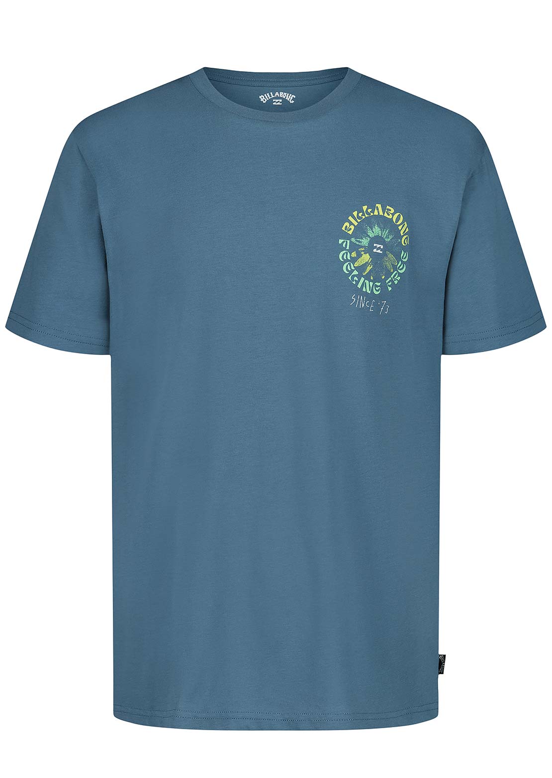 Billabong Junior Psych Frog T-Shirt Real Teal