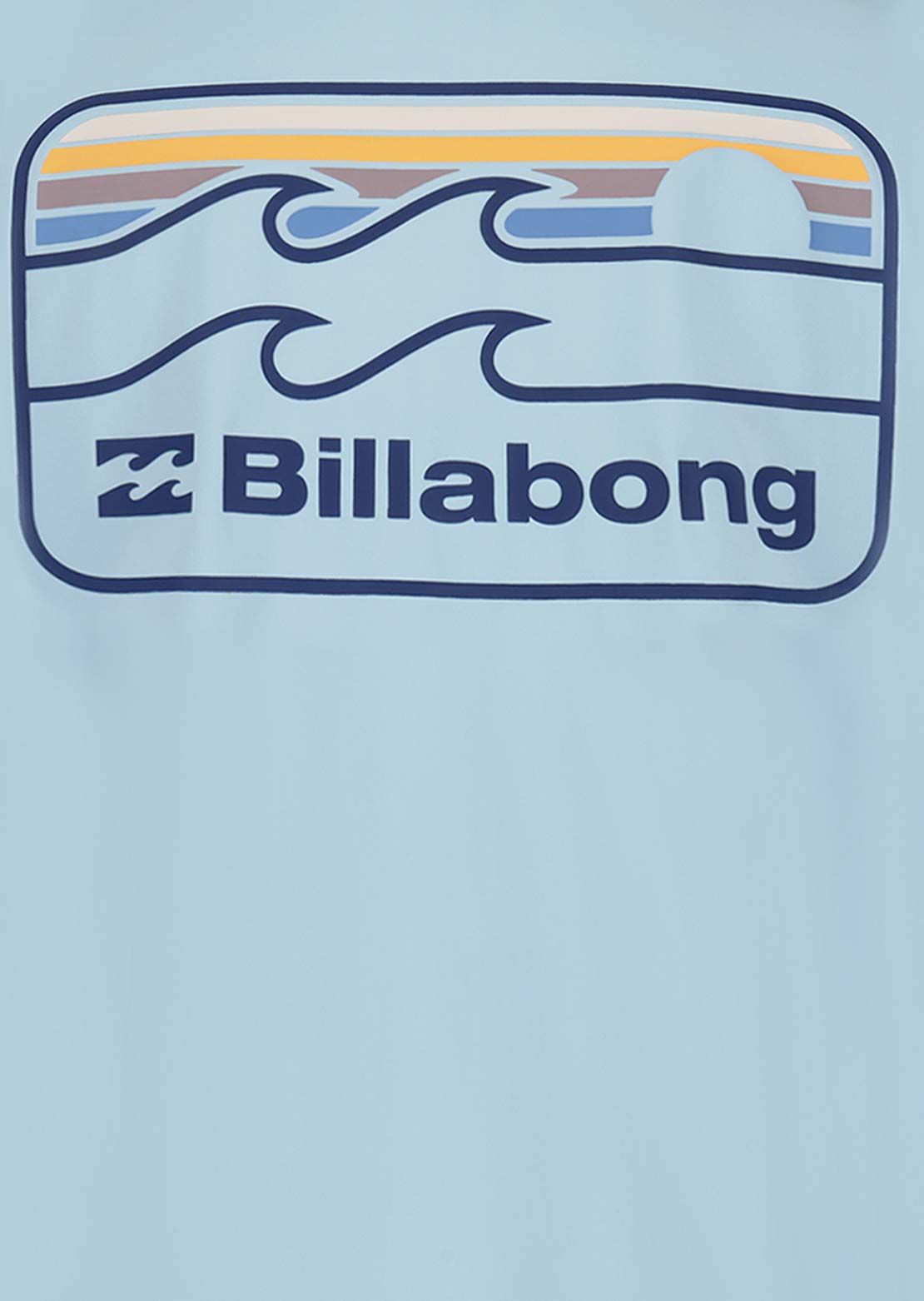 Billabong Junior Runner Long Sleeve Surfshirt Mist Blue