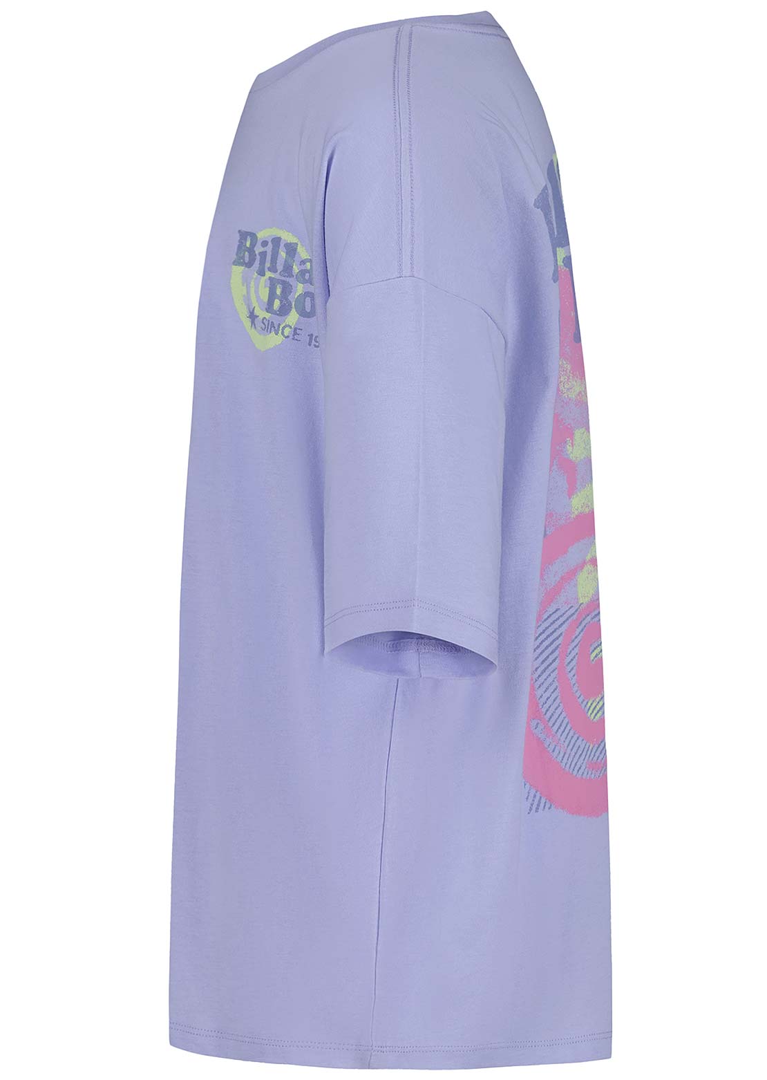 Billabong Junior Sound Oversized T-Shirt Baby Lavender