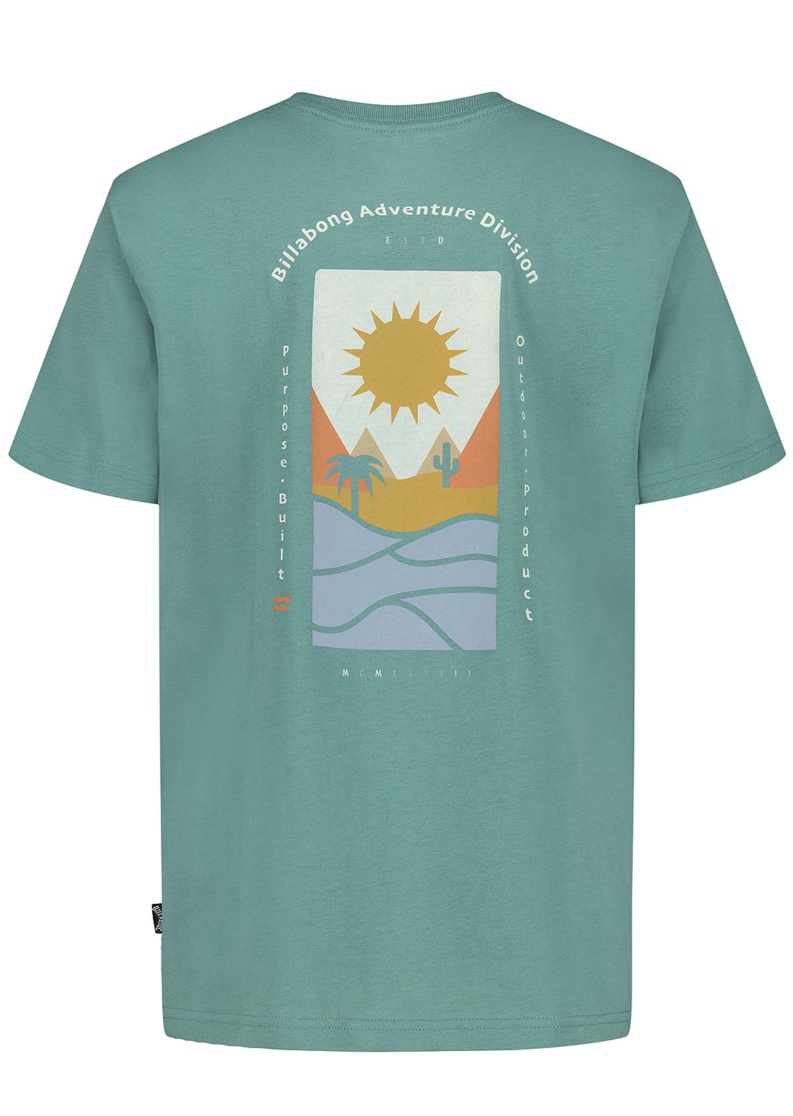 Billabong Junior Sun Down T-Shirt Sea Green