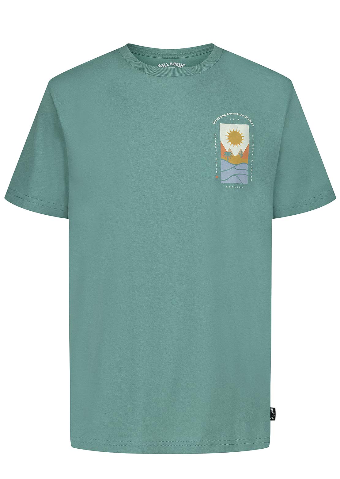 Billabong Junior Sun Down T-Shirt Sea Green