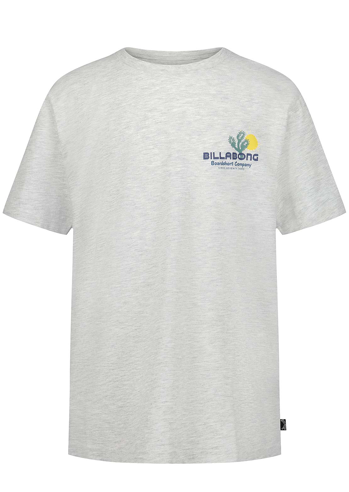 Billabong Junior Tailgating T-Shirt Light Grey Heather