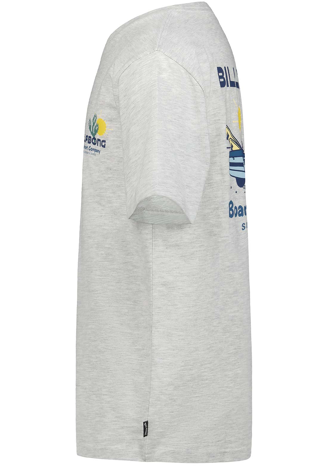 Billabong Junior Tailgating T-Shirt Light Grey Heather