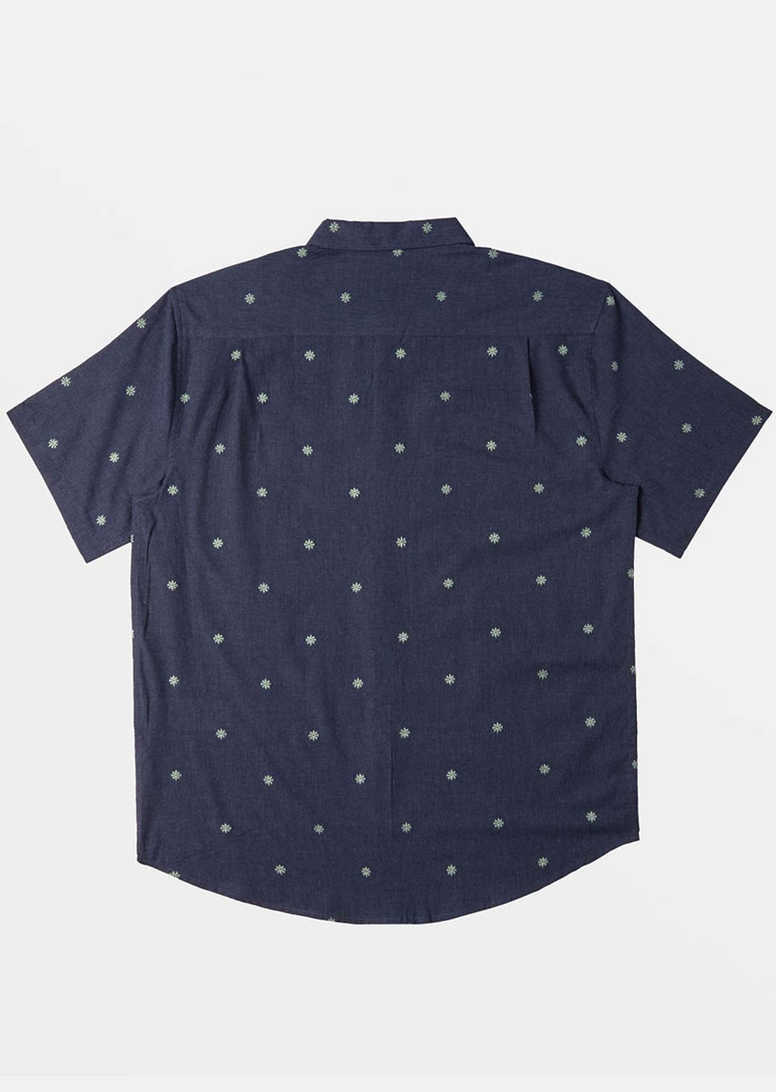 Billabong Men's All Day Jacquard Button Up Shirts Dusty Navy