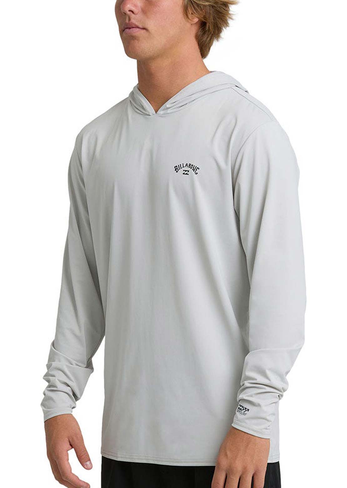 Billabong Men's Arch Mesh LF Hood Silver