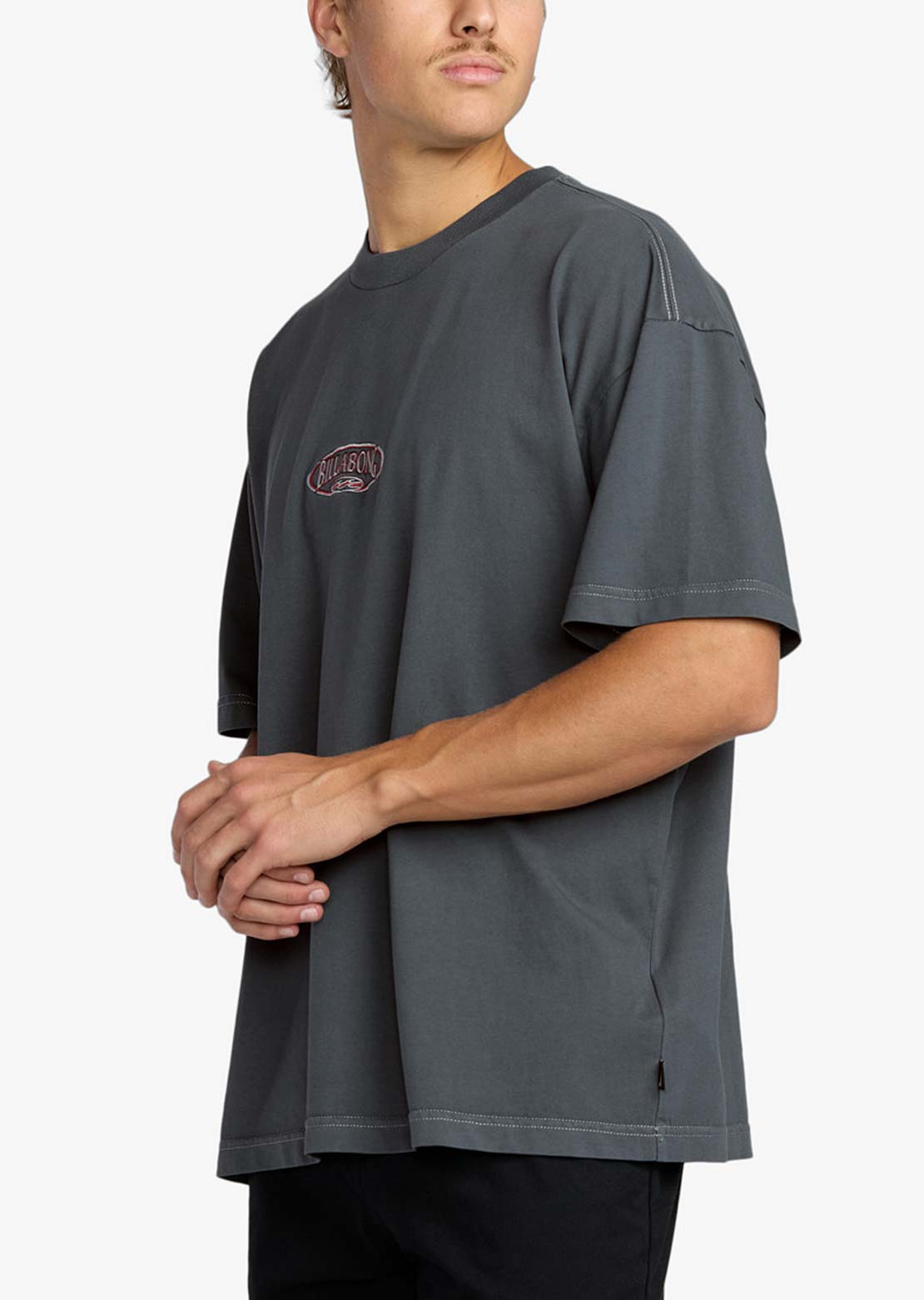Billabong Men's Bad Dog OG T-Shirt Black Vintage