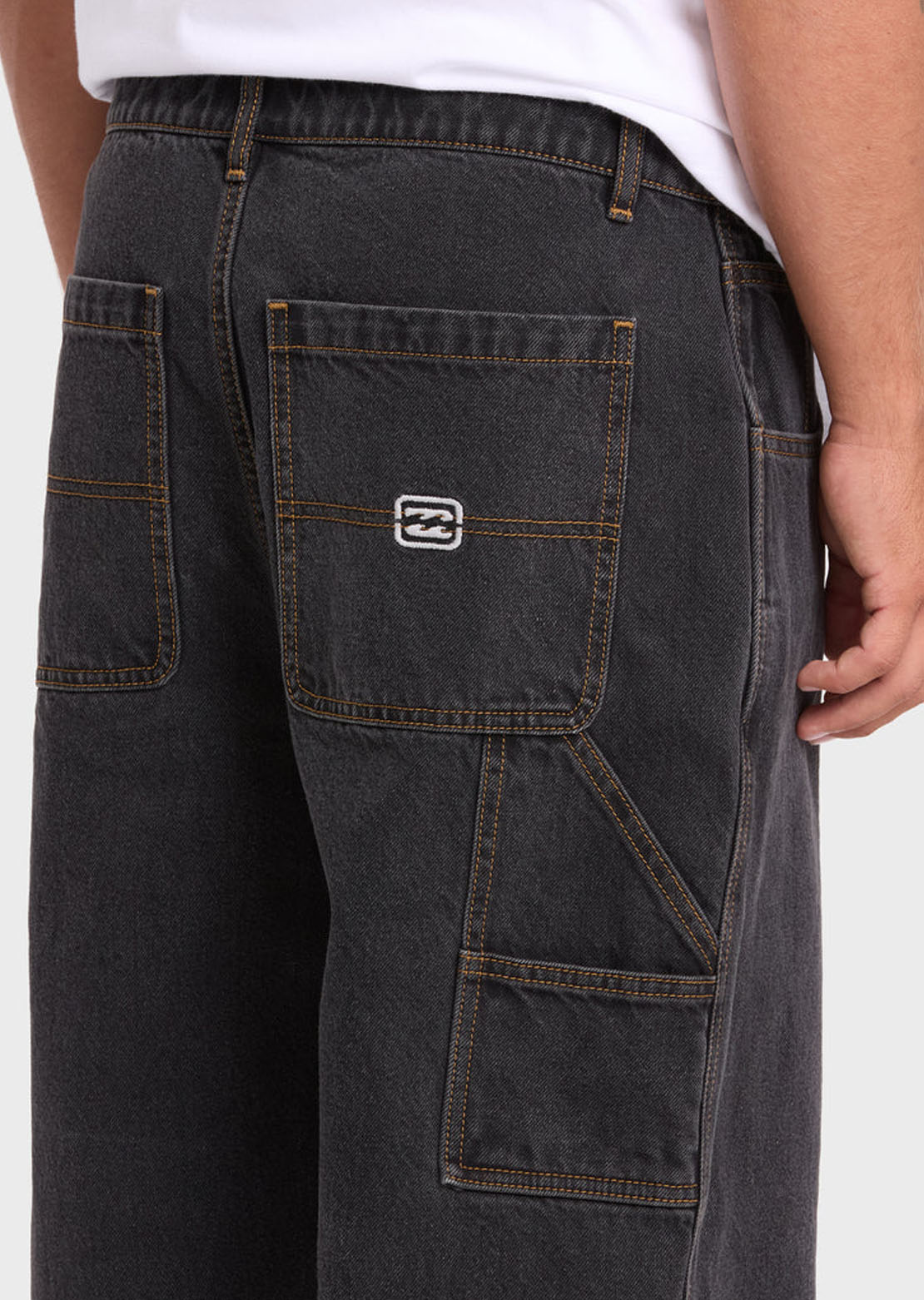 Billabong Men's Bad Dog Pants Black Wash