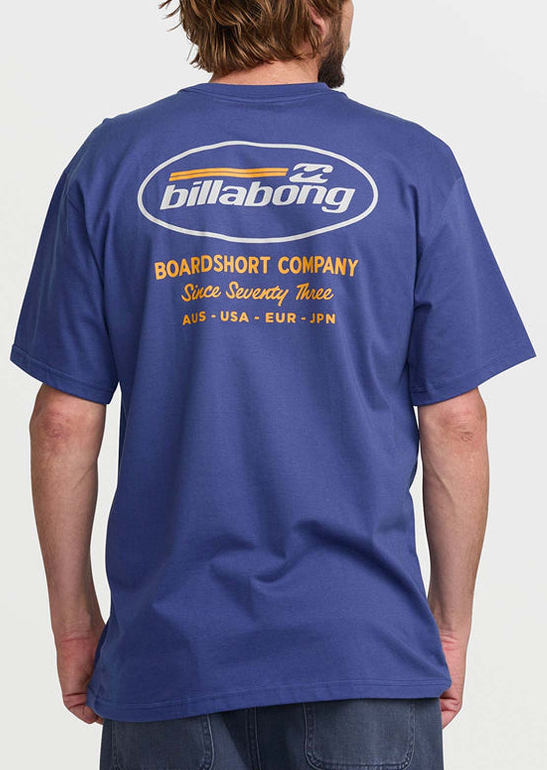 Billabong Men&#39;s Bad Dog Regular T-Shirt Deep Blue