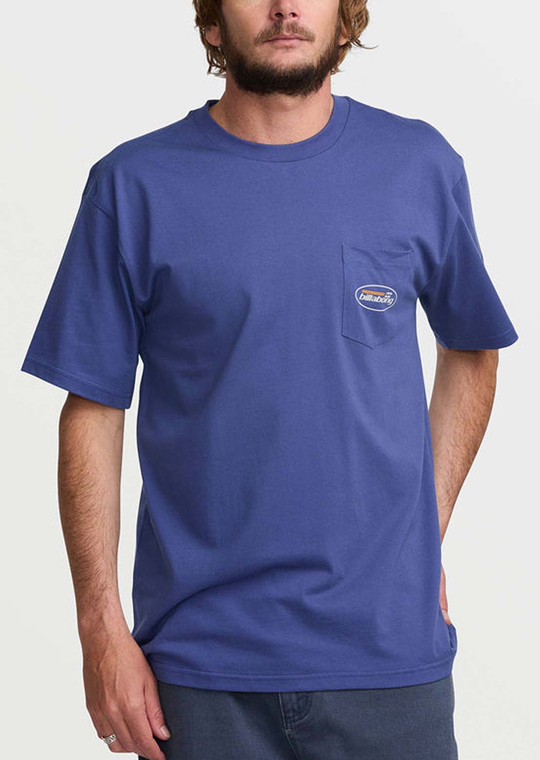 Billabong Men&#39;s Bad Dog Regular T-Shirt Deep Blue