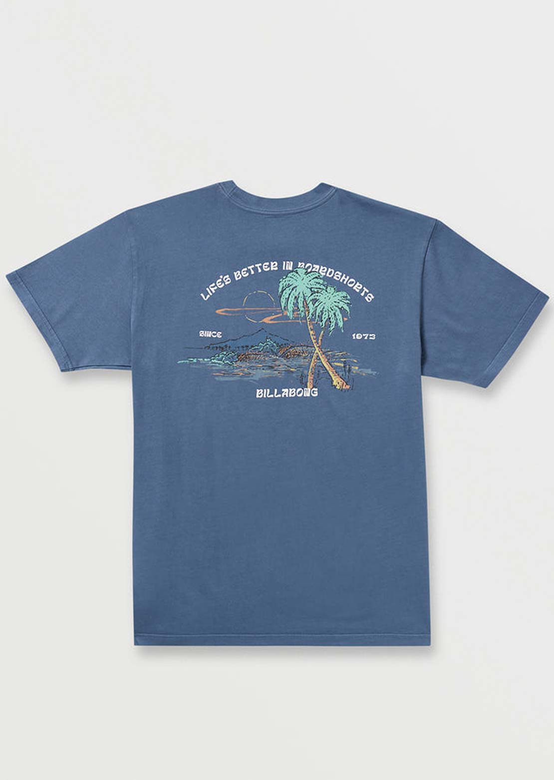 Billabong Men's Better Premium T-shirt Deep Blue