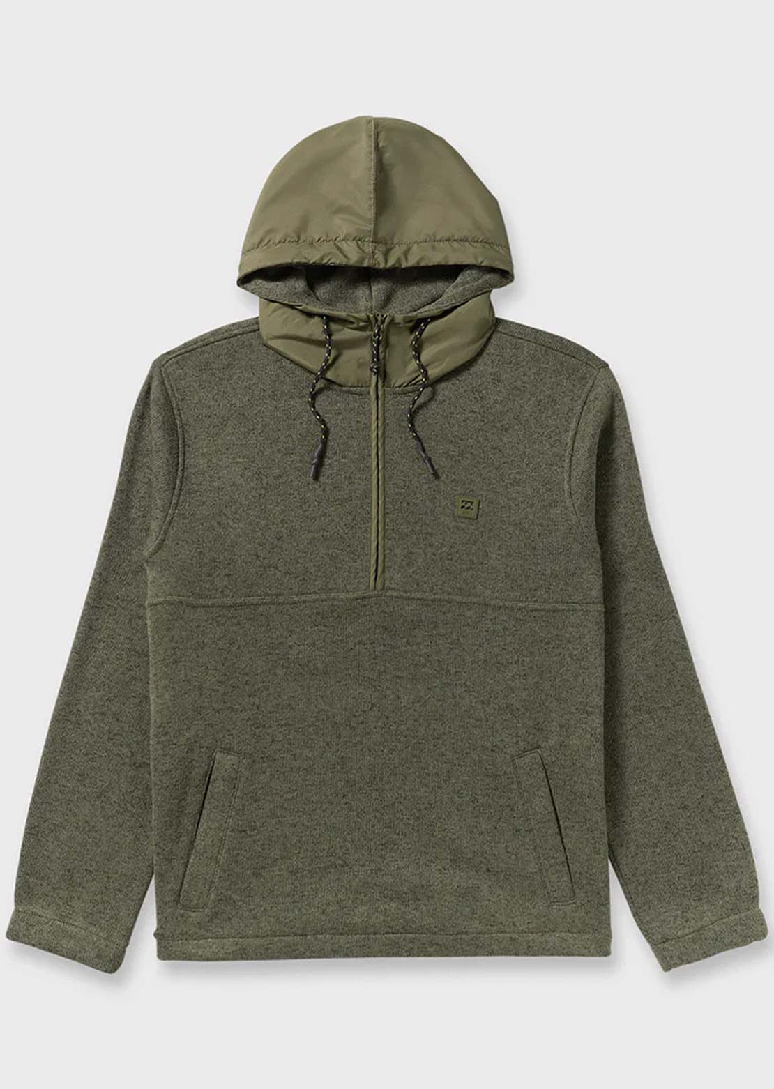 Billabong Men's Boundary Pullover Fleece Military Heather