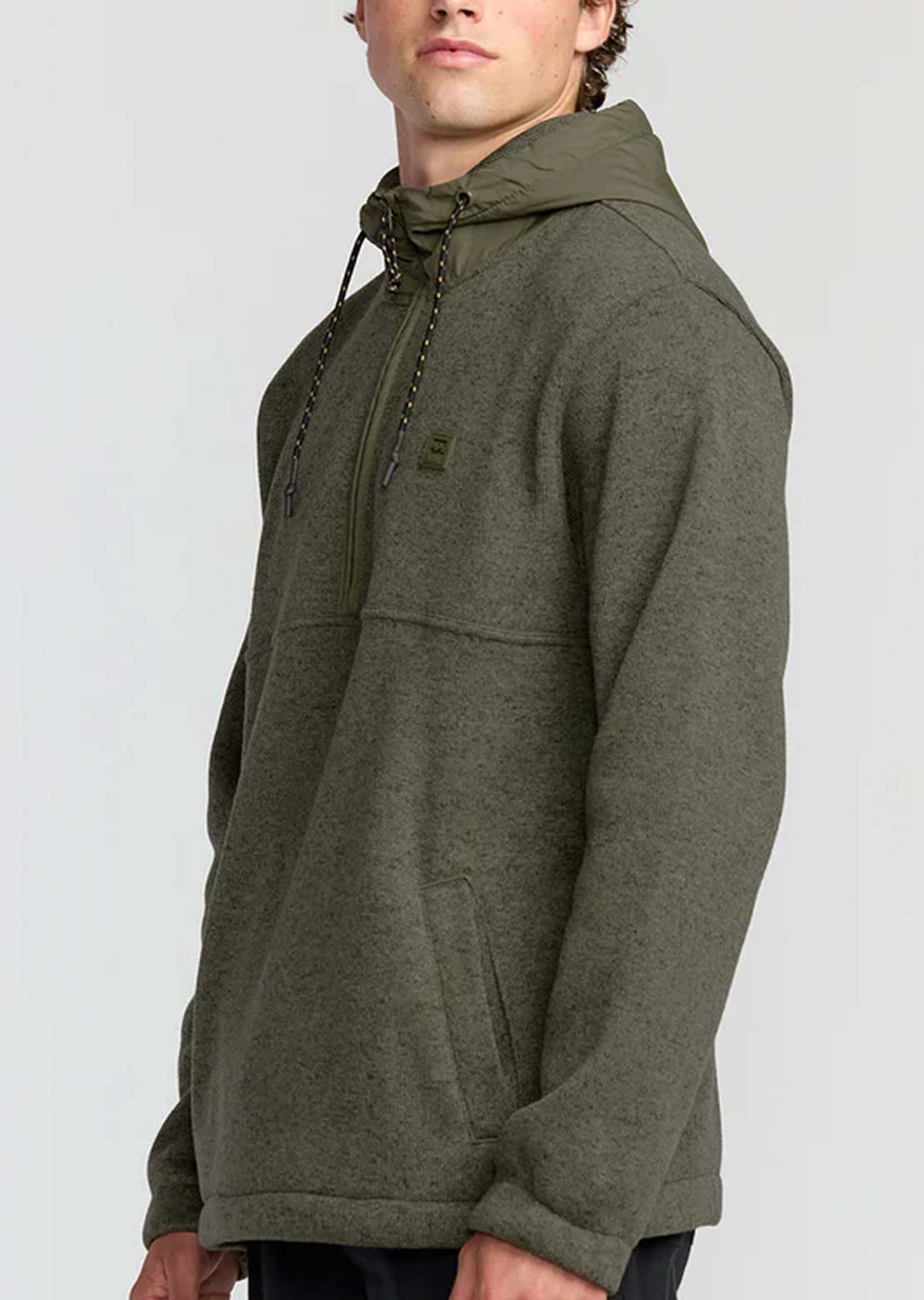 Billabong Men's Boundary Pullover Fleece Military Heather