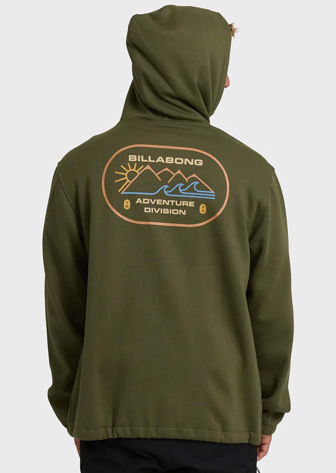 Billabong Men's Compass Pullover Hood Winter Moss