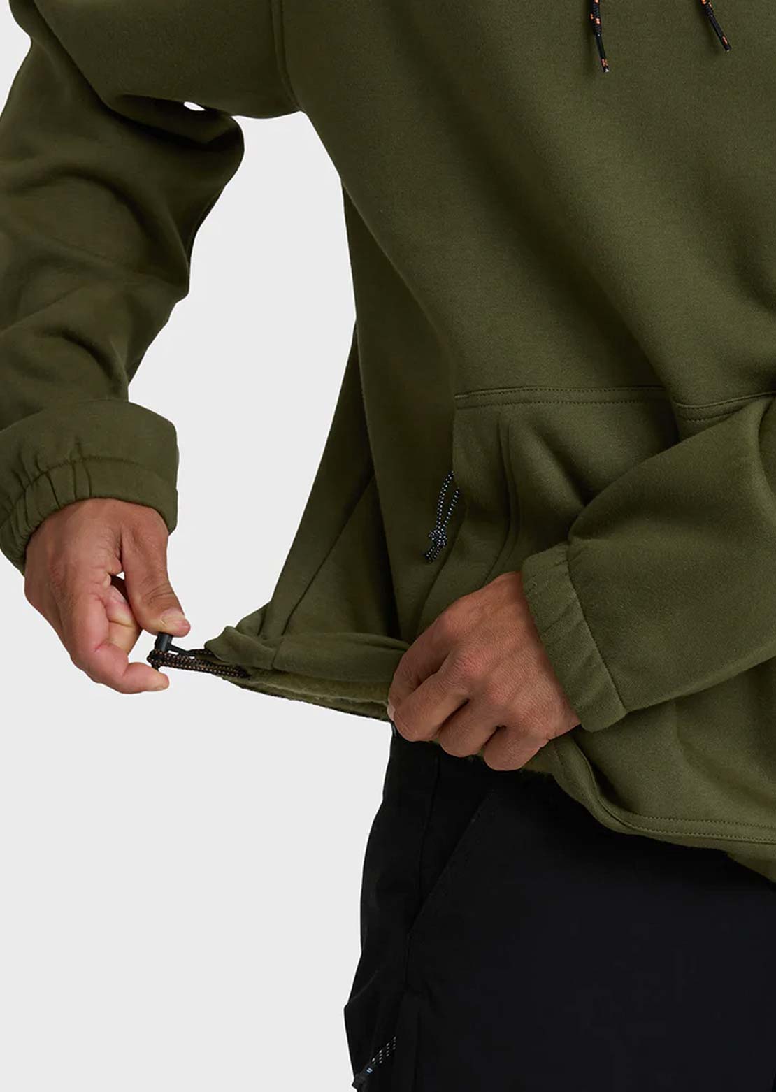 Billabong Men's Compass Pullover Hood Winter Moss
