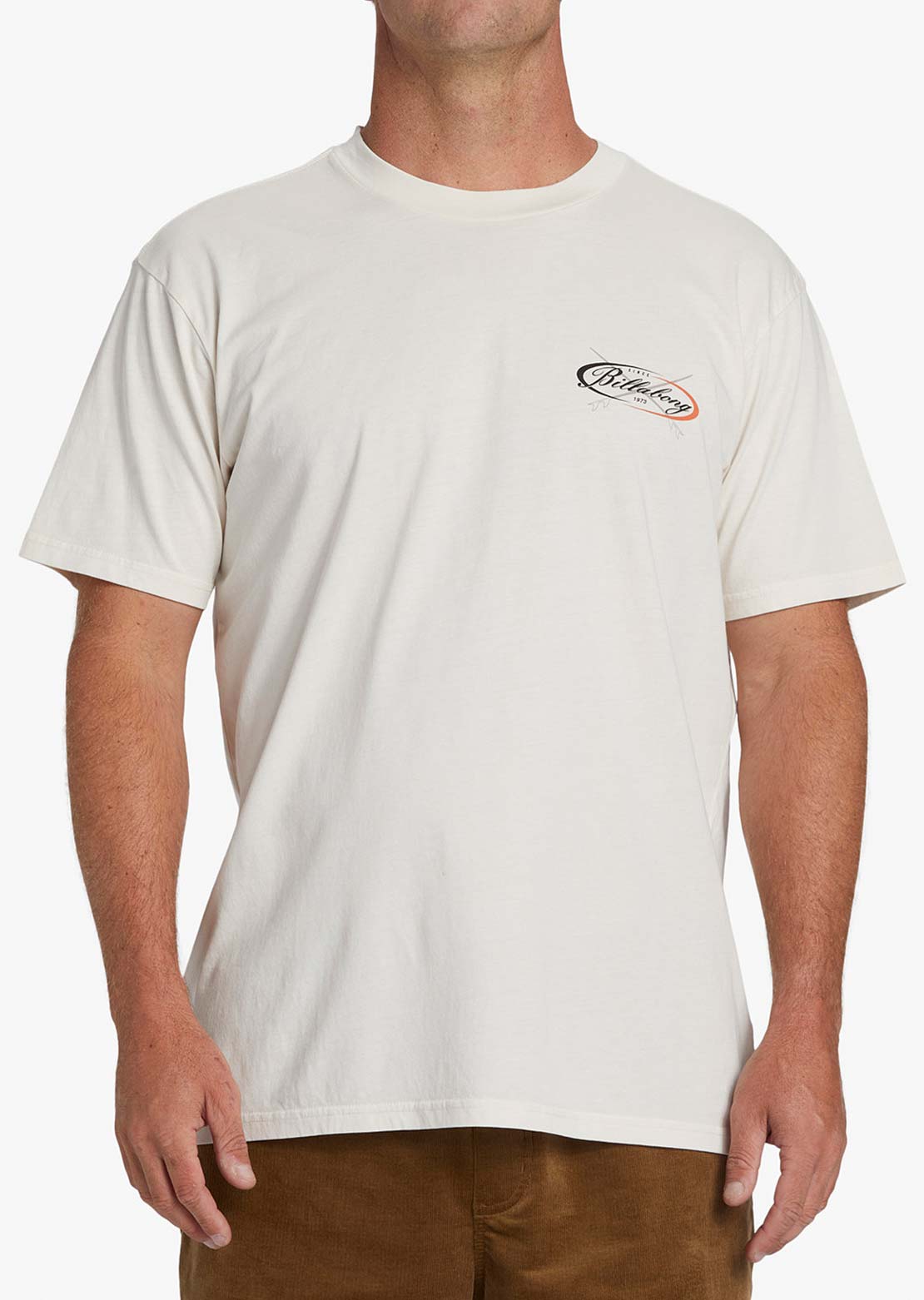 Billabong Men&#39;s Crossboards T-Shirt Off White