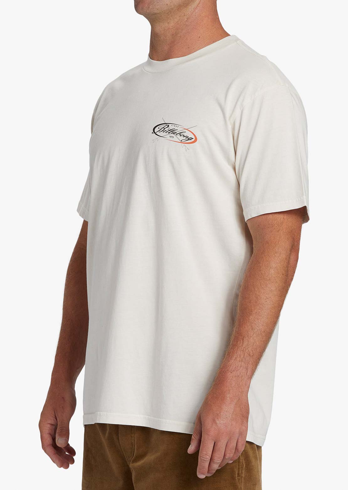 Billabong Men&#39;s Crossboards T-Shirt Off White