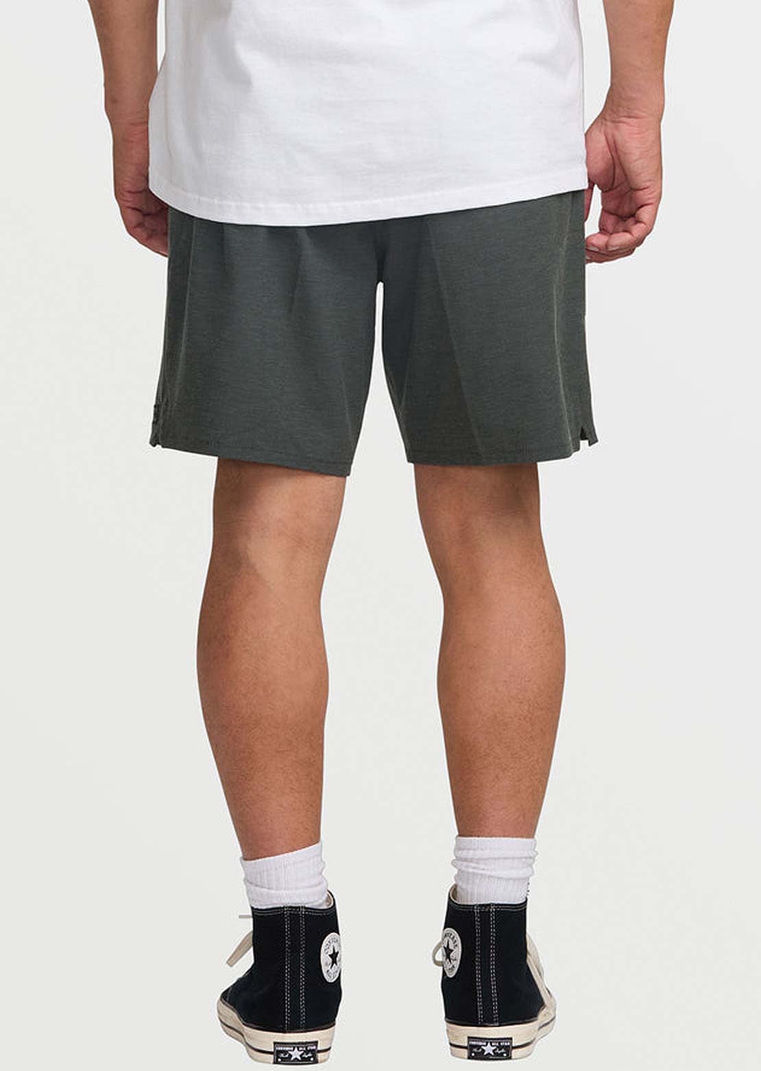Billabong Men&#39;s Crossfire Elastic Submersible Shorts Asphalt