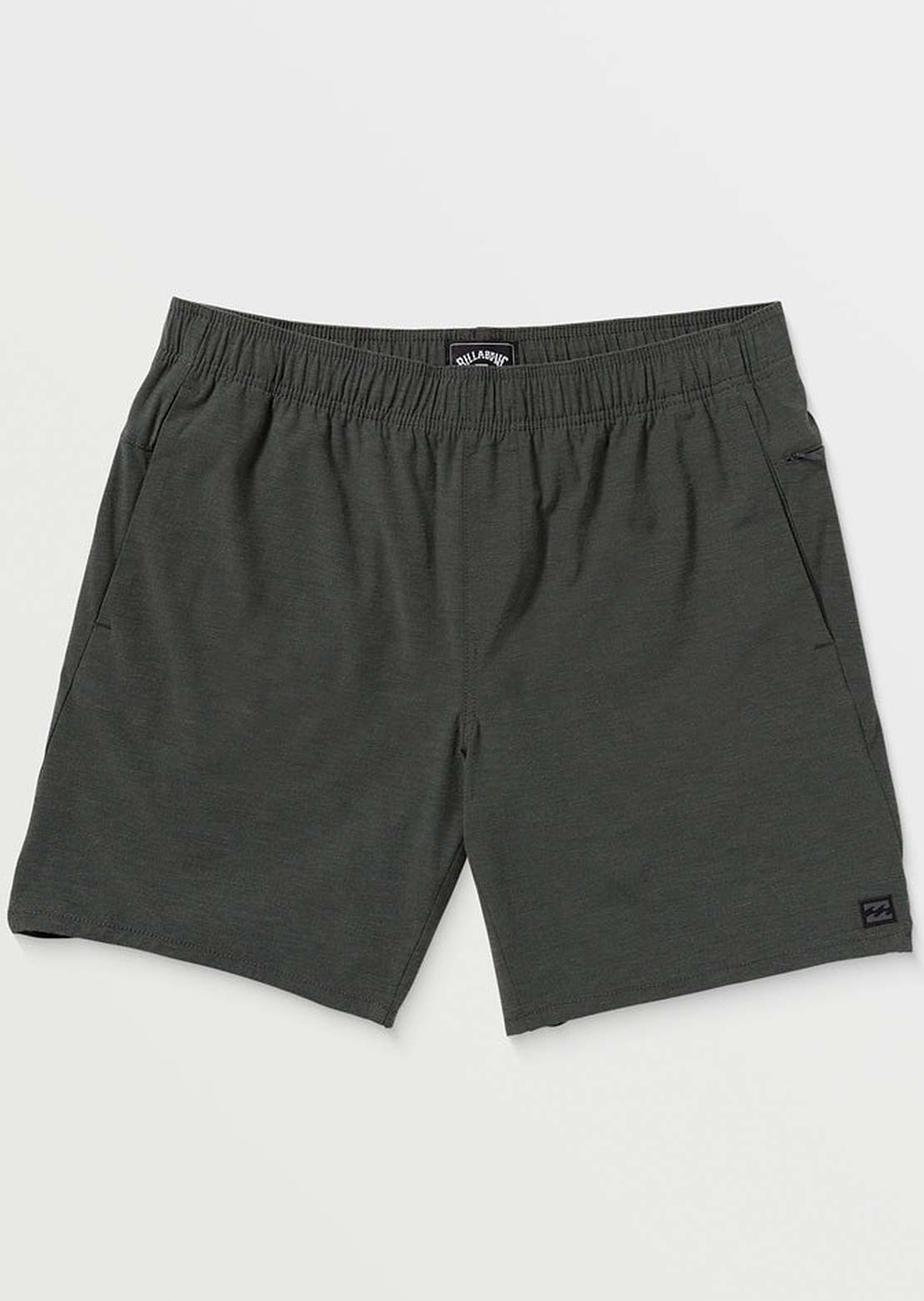 Billabong Men&#39;s Crossfire Elastic Submersible Shorts Asphalt