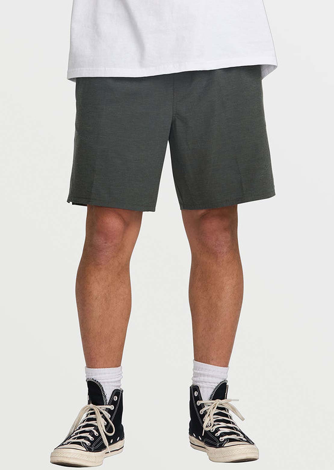Billabong Men&#39;s Crossfire Elastic Submersible Shorts Asphalt