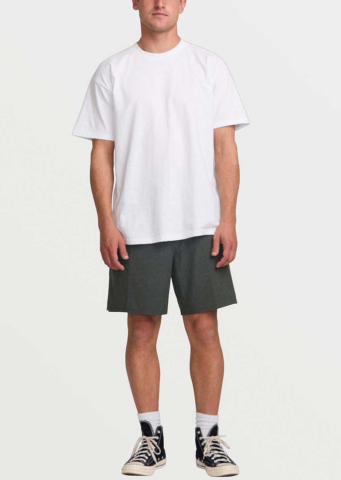 Billabong Men&#39;s Crossfire Elastic Submersible Shorts Asphalt