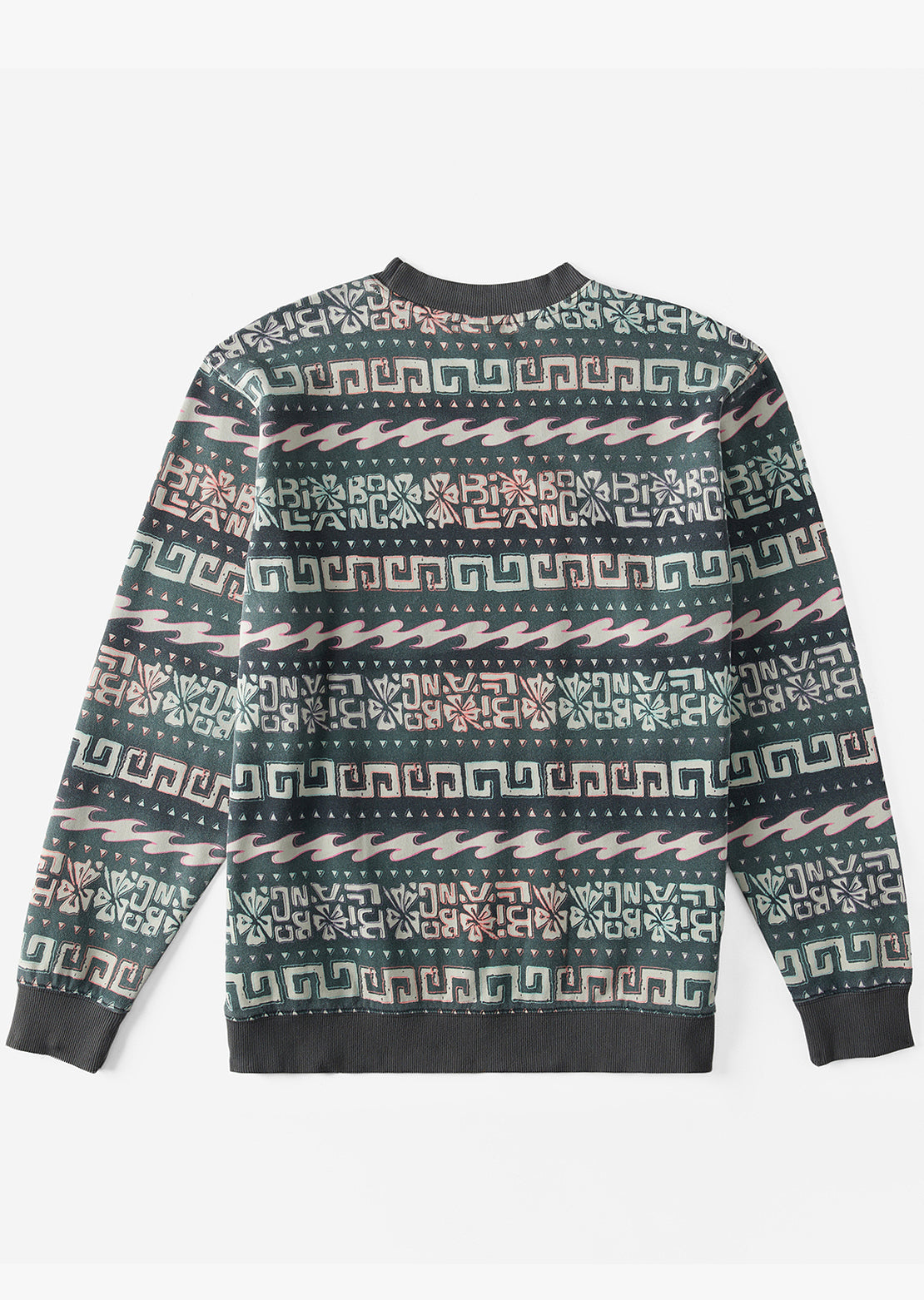 Billabong Men's Halfrack Fleece Crewneck Sweatshirt Black