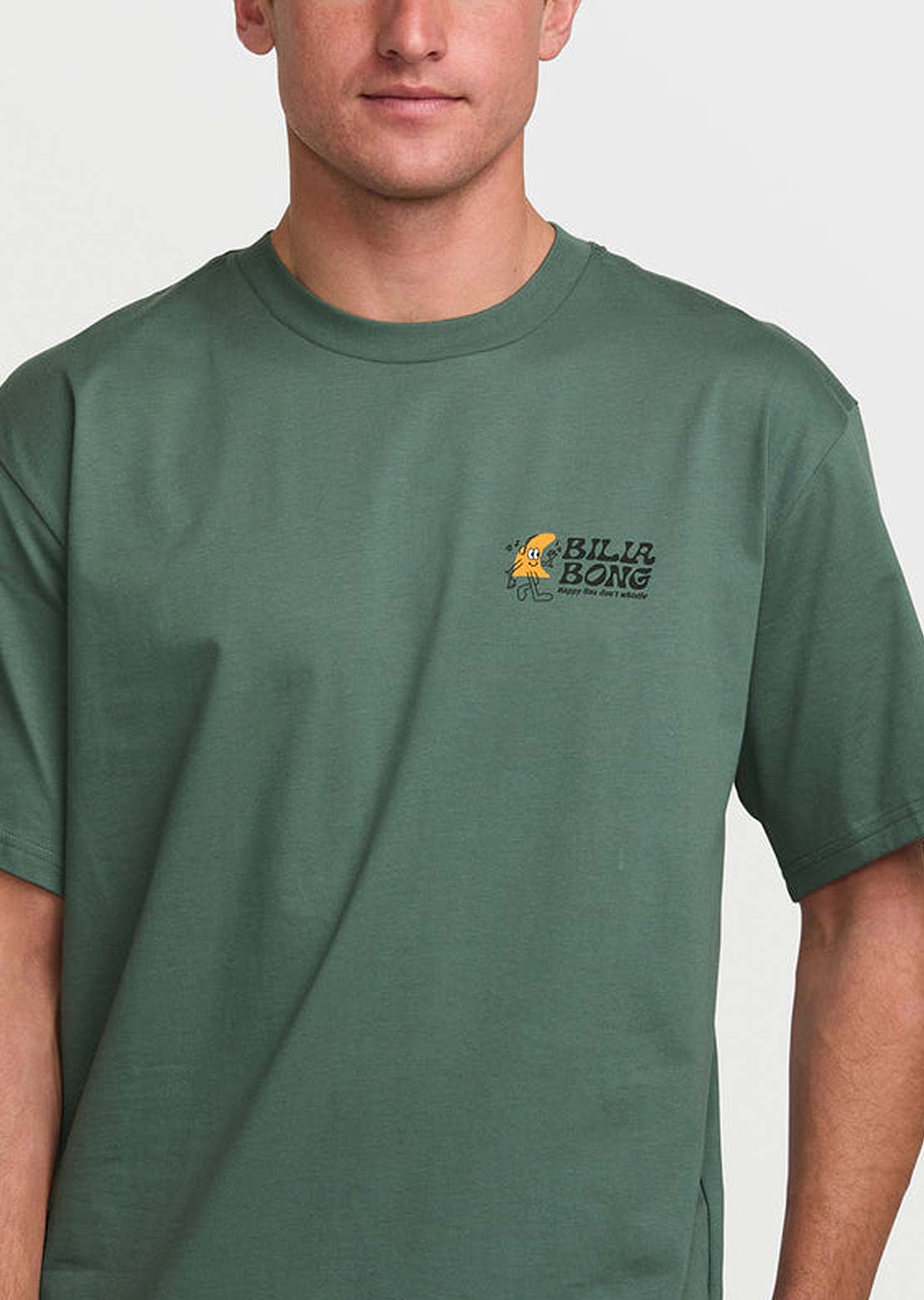 Billabong Men&#39;s Happy Fins Regular T-Shirt Dark Slate