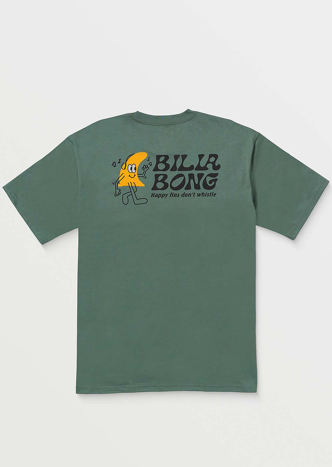 Billabong Men&#39;s Happy Fins Regular T-Shirt Dark Slate