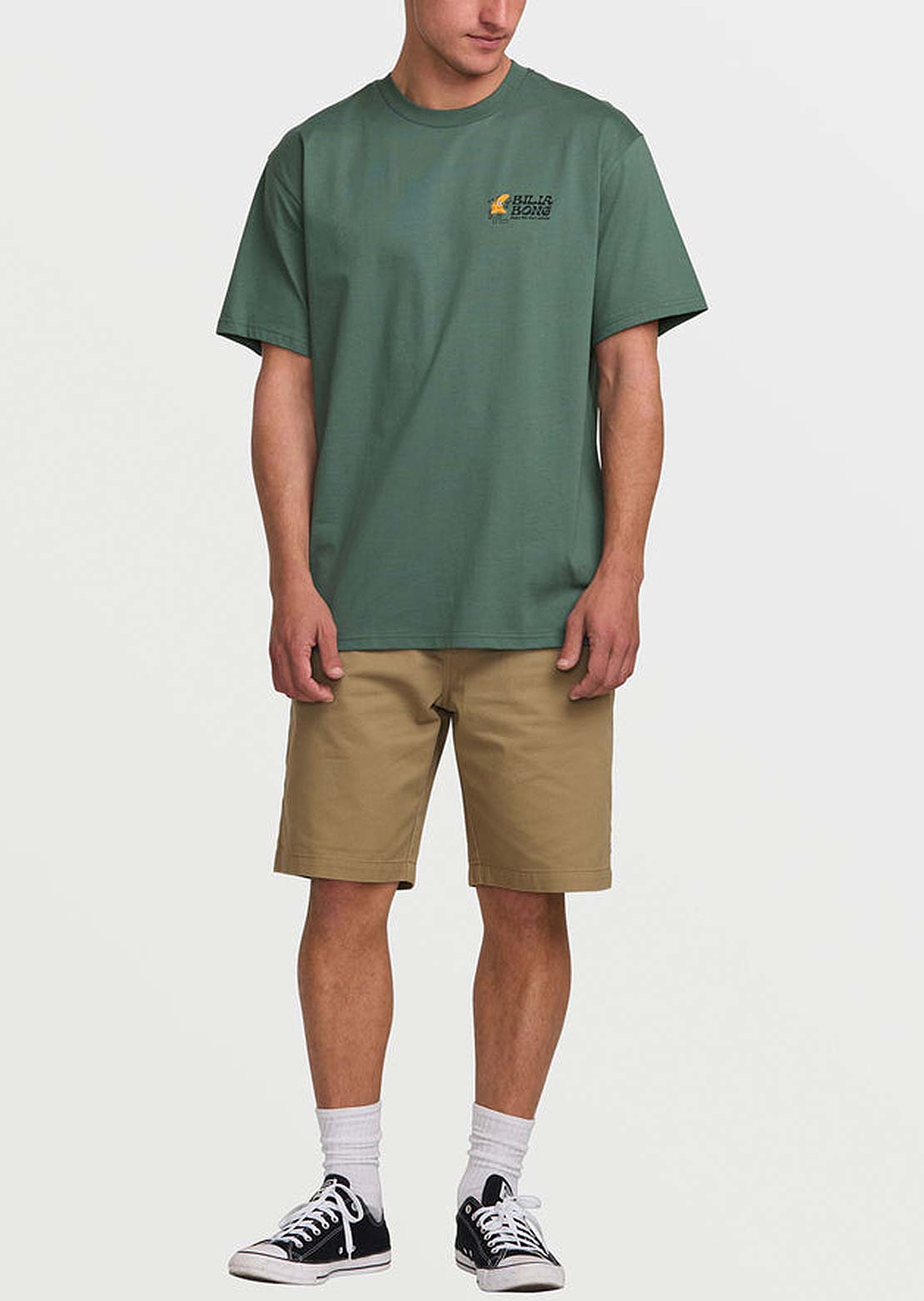 Billabong Men&#39;s Happy Fins Regular T-Shirt Dark Slate