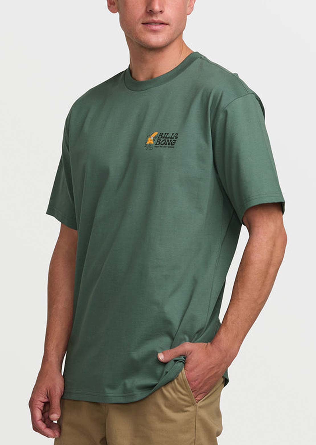 Billabong Men&#39;s Happy Fins Regular T-Shirt Dark Slate