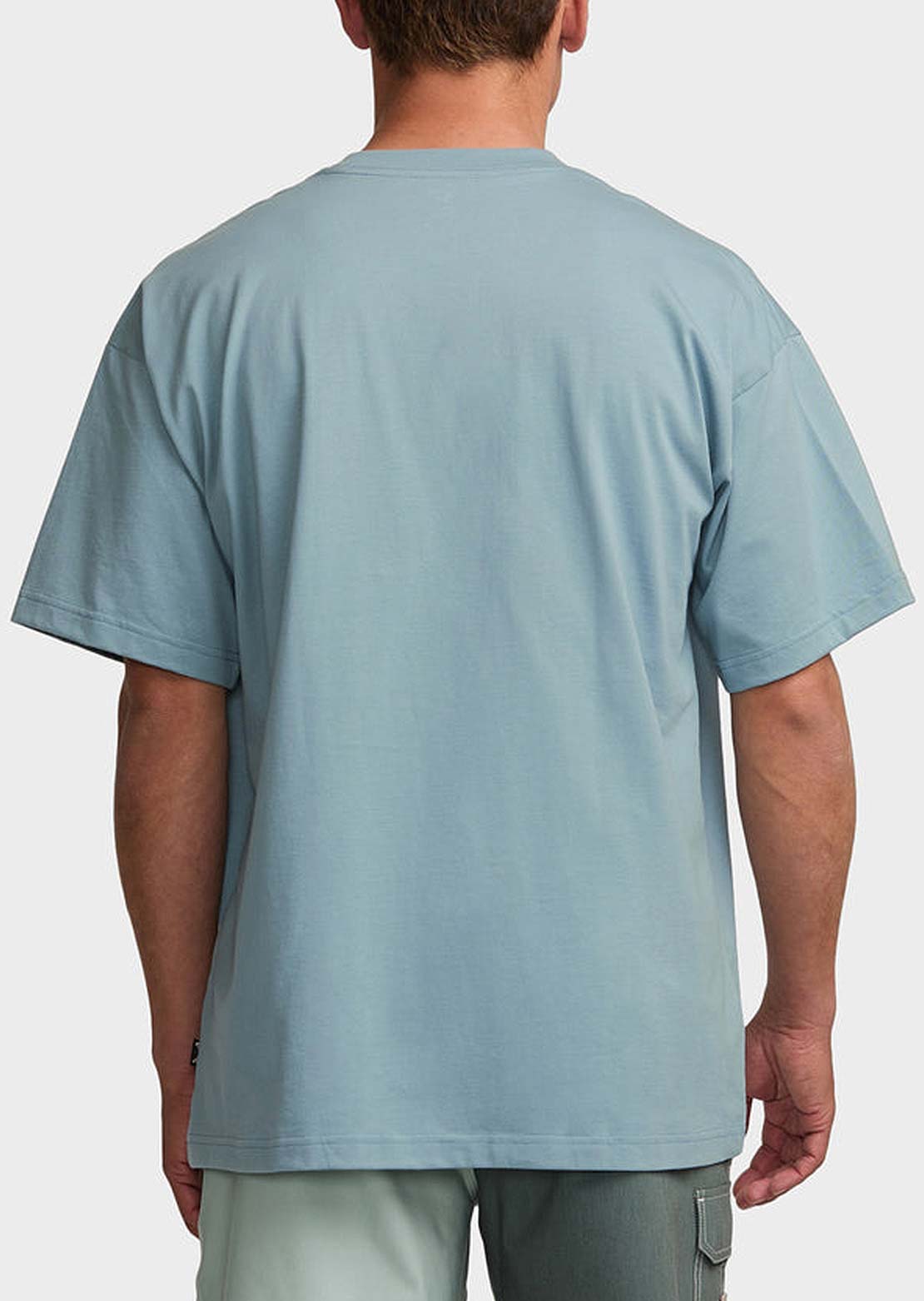 Billabong Men's I Surf Better In My Dreams T-Shirt Washed Blue