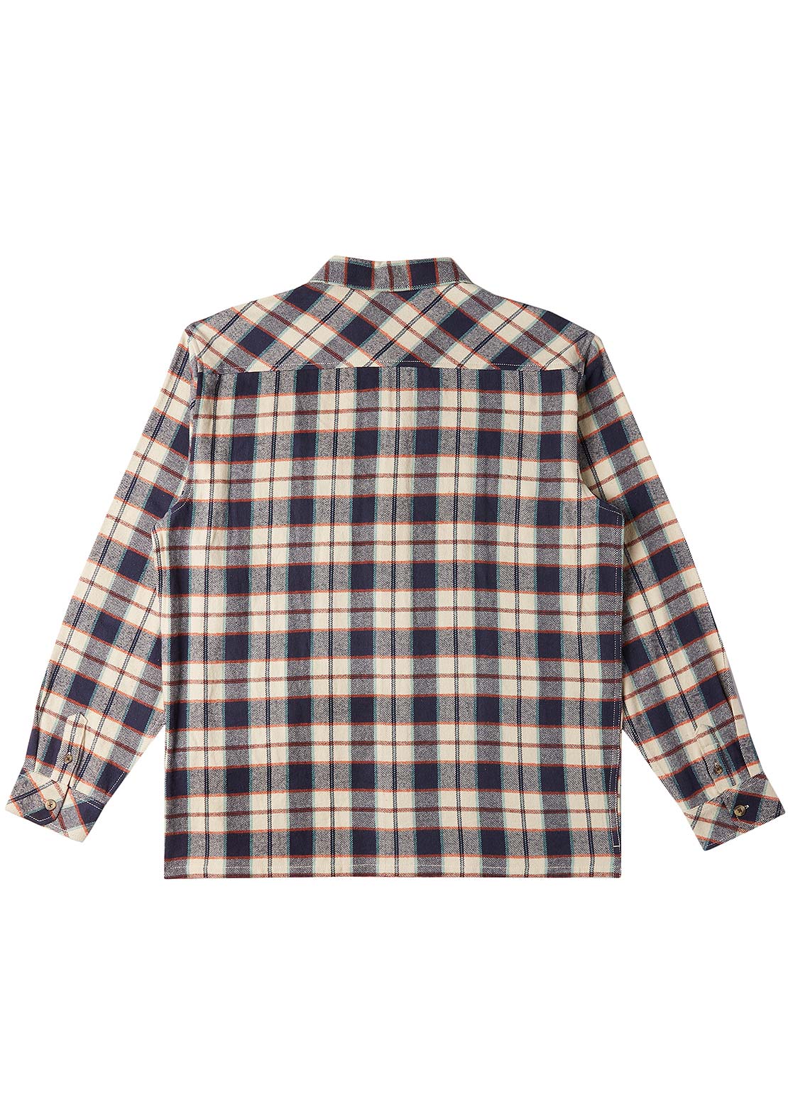 Billabong Men's Offshore Flannel Button Up Shirt Dusty Navy