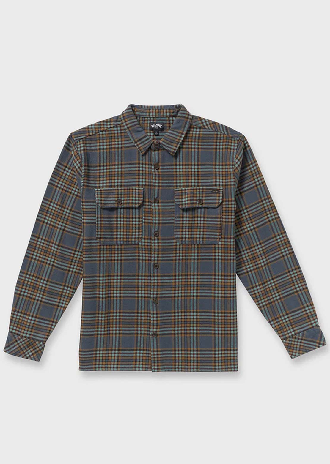 Billabong Men's Offshore Flannel Button Up Shirt Midnight