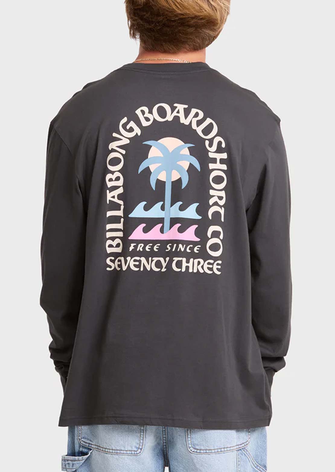 Billabong Men's Portal Premium Long Sleeve Raven