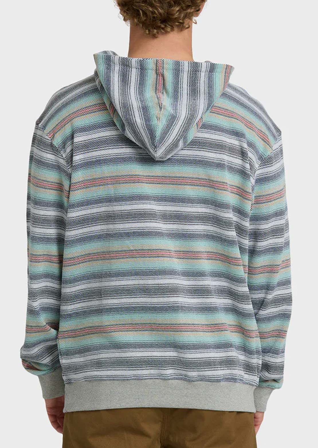 Billabong Men's Rancho Pullover Hood Heather Gray
