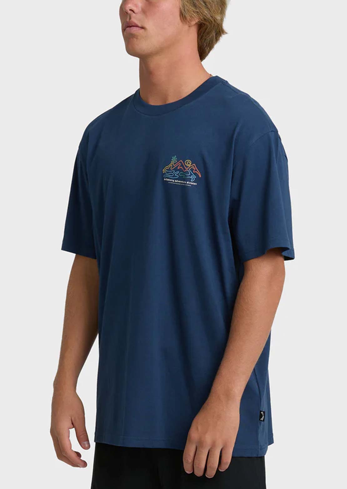 Billabong Men's Range Adiv Premium T-Shirt Dark Blue