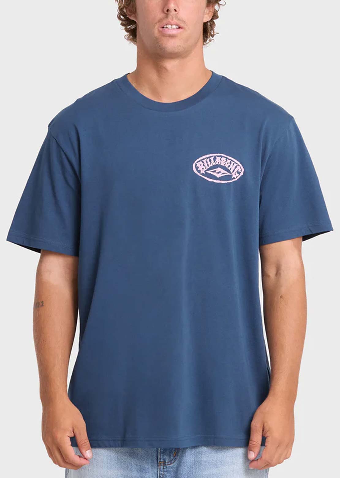 Billabong Men's Reverse Premium T-Shirt Dark Denim