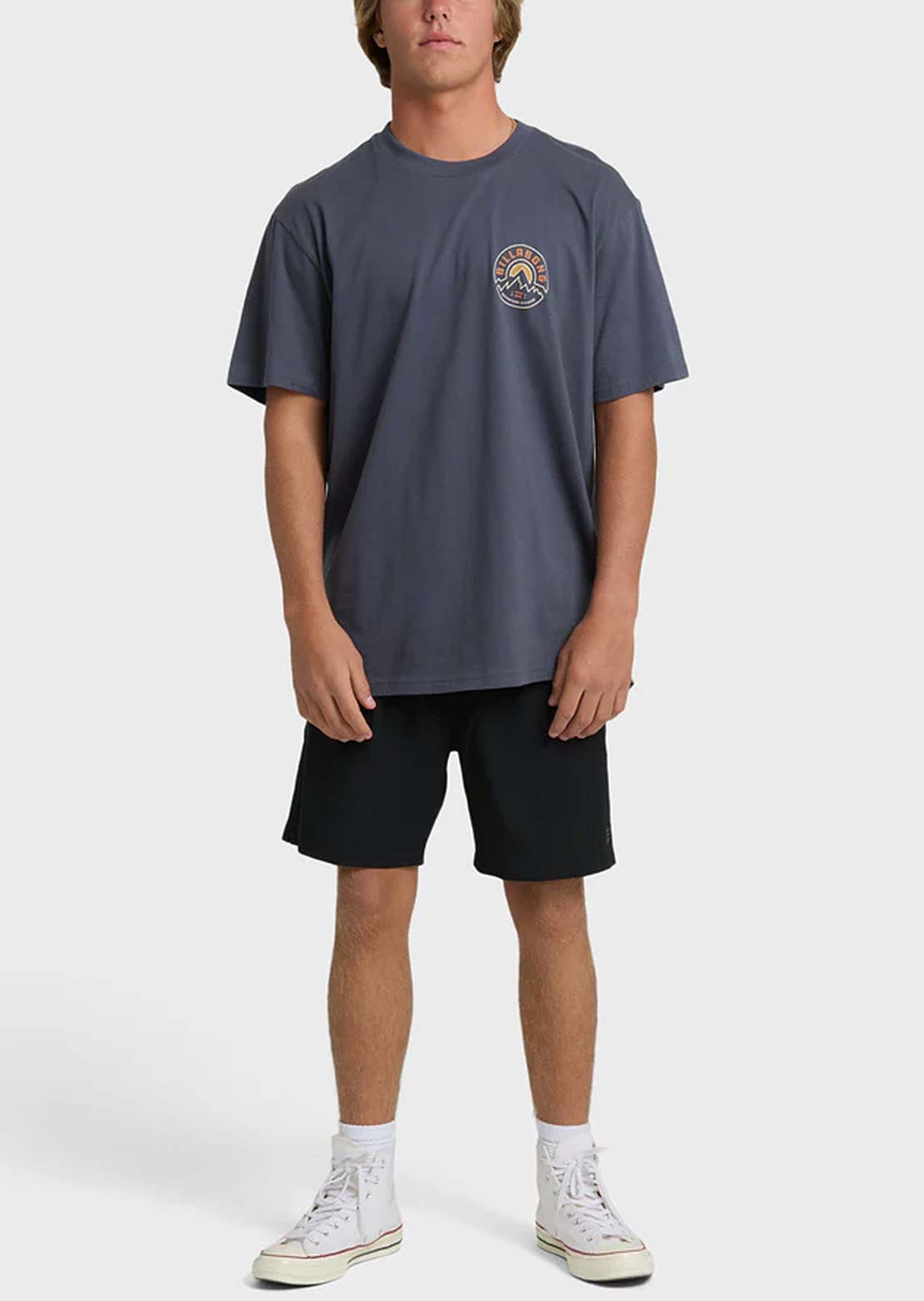 Billabong Men's Rockies Adiv Premium T-Shirt Greystone