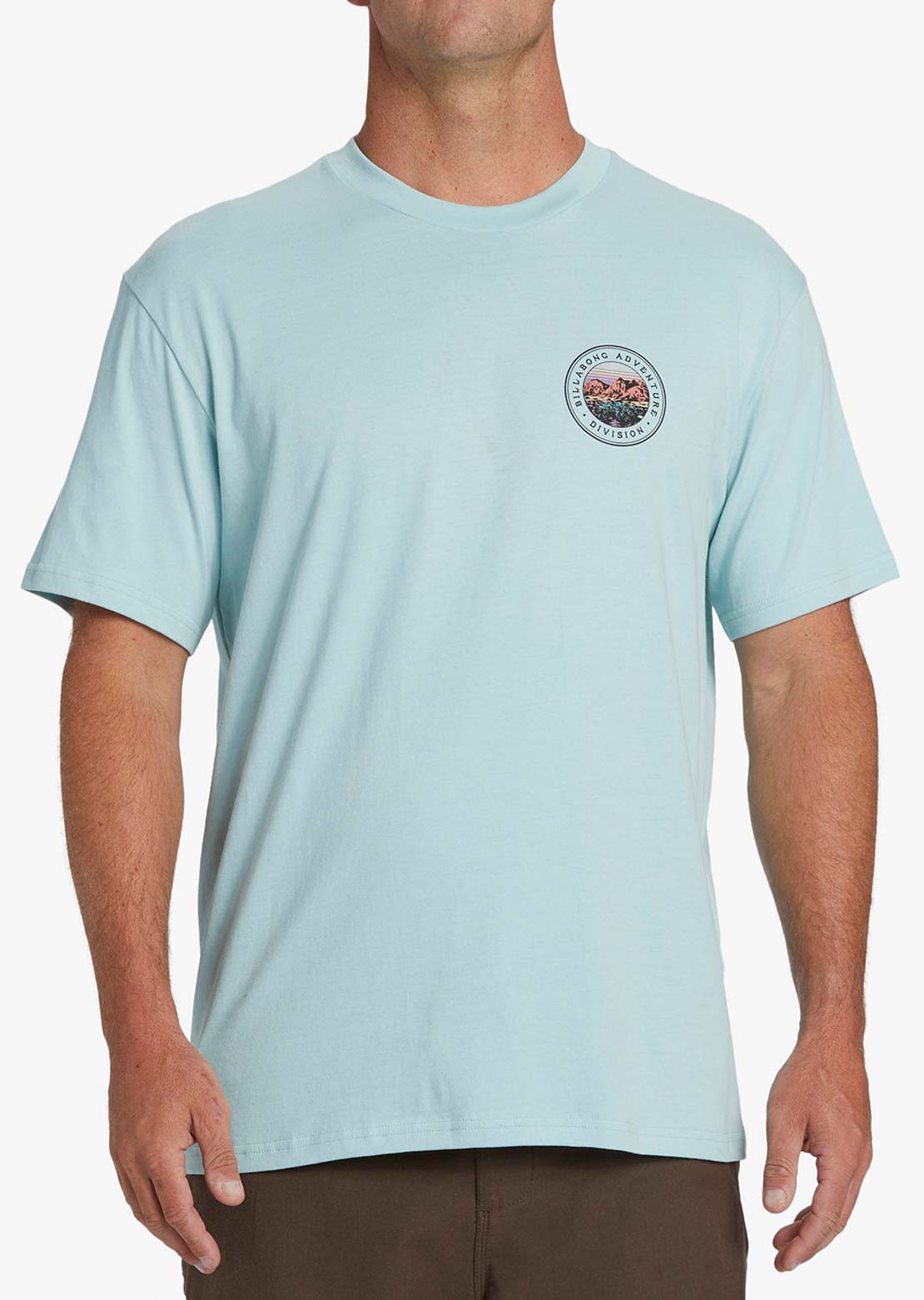 Billabong Men&#39;s Rockies T-Shirt Sea Fog